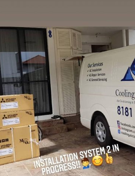 Cooling Aircon - Installation