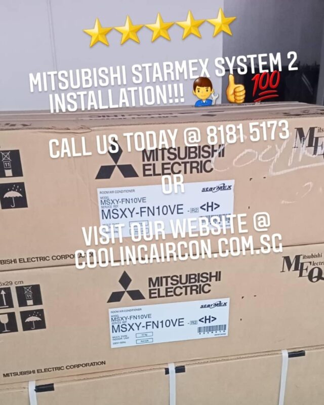 Cooling Aircon - Recent Installation
